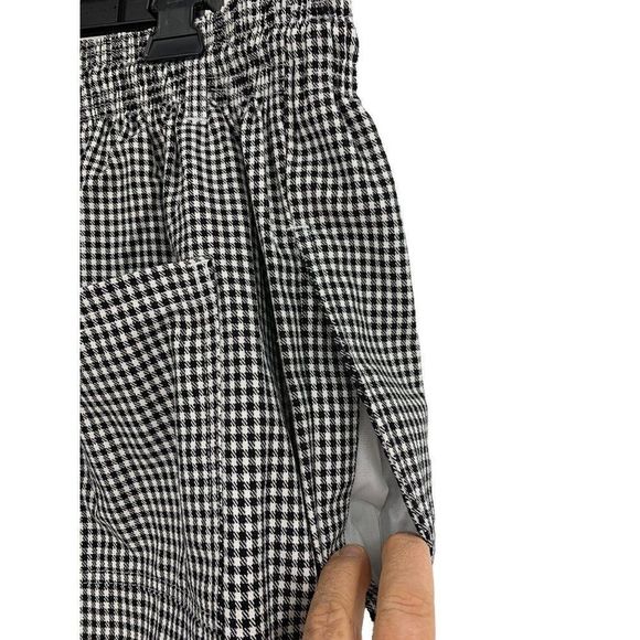 Mens New Chef Pants Black Check 5XL Pull On Elastic Waist NWT 1571 Uniform - Picture 6 of 10